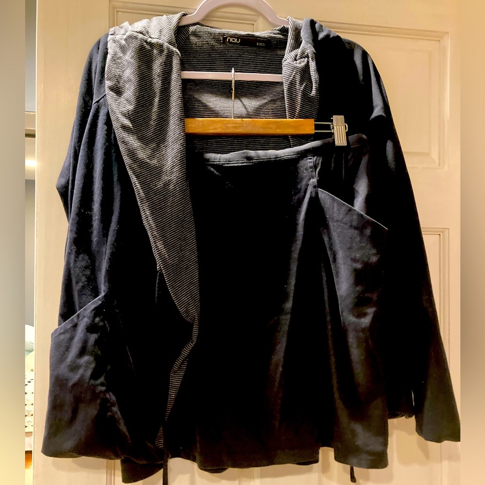Nau skirt & hoodie. jacket sz. S, skirt sz. M
